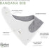 Parker Baby Bandana Drool Bibs 4 Pack Baby Bibs for Boys, Girls, Unisex