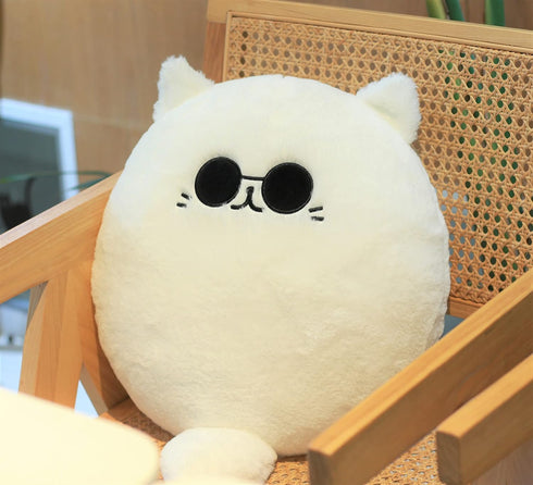 16inch/40cm Jujutsu Plush Pillow - Gojo Cat Plush Stuffed Pillow, Anime Gift