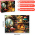 BraniacBits 300 300 20.5*15 inch Pieces Puzzle for Adults | Mushroom Cat Flower Puzzle Recycled Cardboard Large Piece