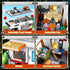 Set, Summer 8-12 (924 NEWABWN Camper Van Building Compatible with Rvs Camper Vehicles, Beach Holiday Camping Car