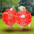Sumo Balls for Kids - Buddy Bounce Balls Sumo Game, Giant Human Hamster Knocker Ball for Ages 3-10 (Red+Red)
