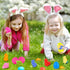 PaLeyFer 24 Pack Prefilled Easter Eggs with Squishy Dinosaur Toys inside for Kids, Easter Basket Stuffers Fillers Mochi