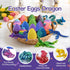BOYLOVE 3D Set, 12Pcs 3D Set Printed Dragon Prefilled Easter Eggs Printed Animals Cool Fidget Toy for Easter Basket