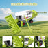 5 Pack Set 3+ Diecast Farm Tractor Toys, Mini Farm Vehicle with Combine Harvester, Forage Harvester and Trucks, Metal