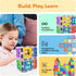 Set Playset 3+ PT30 PicassoTiles Window and Door Clip On Magnetic Blocks Magnet Tiles Magnets Building Tile