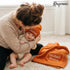 Kryvoxc Set 95% Personalized Baby Blanket with Name, Cotton Customized Swaddle Blanket and Beanie, Receiving Blanket