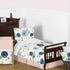 Set 2 Sweet Jojo Designs Navy Blue and Pink Watercolor Floral Foldable Fabric Storage Cube Bins Boxes Organizer Toys