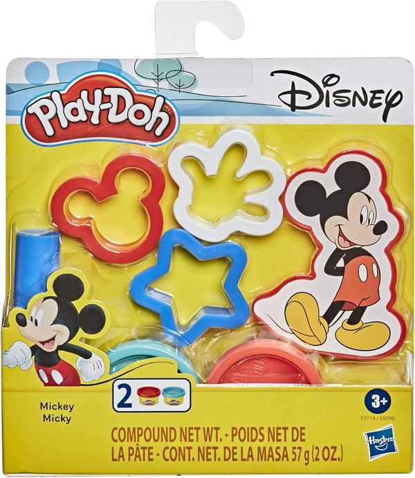 Play-Doh Disney Mickey Mouse 5-Piece Toolset - For Kids 3 Years and Up with 2 Non-Toxic Colors