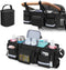 GRAOSO Parent Console Stroller Organizer Compatible with WONDERFOLD W4, with Four Insulated