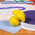 2 Set 4 Ready Learn Paint & Dough Mushroom Stampers - of Textures - Playdough Accessories - Easy-Grip Art Supplies