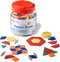 Learning Resources Plastic Pattern Blocks 250 Set - Classroom Must Haves, Math