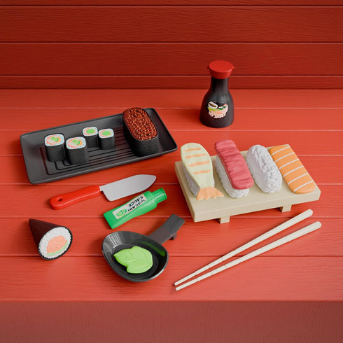 Lollipop Sushi Play Set for Kids, Interactive Toy Sushi with Vibrant Designs, Pretend Play Food Set for Fun