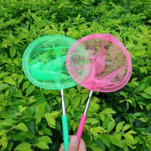 Outdoor Exploration Telescopic Bug-Catching Nets, 2 Pack for Children's Nature Exploration