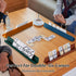 NiToy Set 8, 10"x1.18"x1.18" 3 6 4 Silicone Domino Racks of Dominoes Holders/Trays Tilt Options for Mexican Train