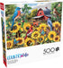 Buffalo Games - Tom Wood - 500 Piece Jigsaw Puzzle for Adults - Sunflower Friends - Perfect for Game Nights