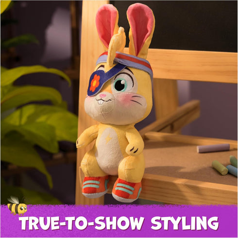 9-Inch 3 Vida The Vet, Zig Zag Plush Toy, Tall Stuffed Animals with Super-Soft Fur, Kids Toys for Girls & Boys Ages