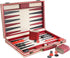 Backgammon Set - American Flag Design Classic Board Game for Family Game Night or Friends Party