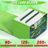 Deck Box for MTG Cards, Trading Card Storage Box Holds 120+ Sleeved Commander Deck, PU Leather