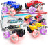 ArtCreativity 4-Pack Light Up Monster Trucks for Boys and Girls, Toddler Monster Truck Toys for Ages 3-8