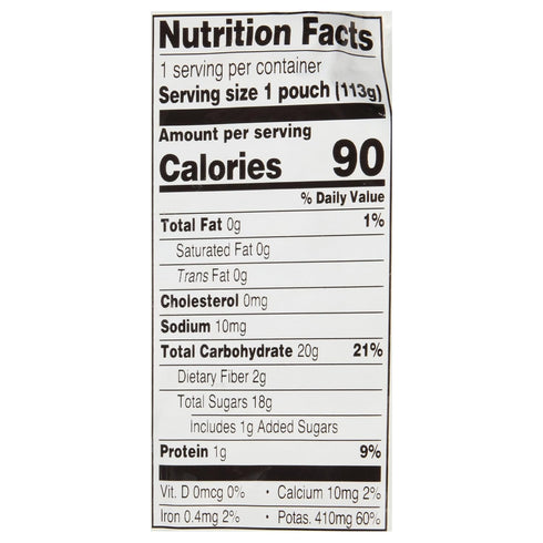 Earth's Best Organic Baby Food Pouches, Stage 2 Fruit Puree for Babies 6 Months and Older, 4 oz Resealable Pouch (Pack