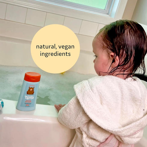 T is for Tame Baby Shampoo - Plant Based & All-Natural, Pediatrician Tested for Gentle Hair