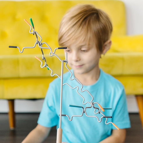 Melissa & Doug Suspend Family Game - 31 pcs Wire Balance Game for Kids Ages 8+