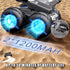 ZHYLLO 3-in-1 4WD 8 9 10 11 12 Remote Control Car RC Boat & Water Gun Amphibious Remote Control Car All-Terrain RC Cars