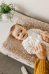 Premium Knit Changing Pad Cover by Copper Pearl: Soft, Stylish, and Universal Fit for All Standard Diaper Changing