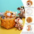 Sumind 12 Pieces Mini Stuffed Forest Animals Plush Toys, Cute Elephant, Lion, Giraffe, Tiger for Animal Themed Parties