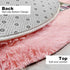 50.5" Lx38.5" TTLOJ Rectangle Rug for Play Tent, Decorative Area Rug, Fluffy Soft Mat Pad for Kids' Playhouse, Nursery