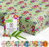 Tafts 100% Viscose Fitted Crib Sheets, Girls, Boys & Unisex, 8 Inch