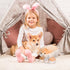 Mommy 4 Set 3-8 PixieCrush Stuffed Dog Toy - Cute Plushies Shiba Inu with Puppies - Adorable Plush Pillow