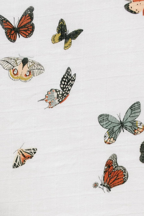 Clementine Kids Butterfly Crib Sheets - Soft Cotton Bedding