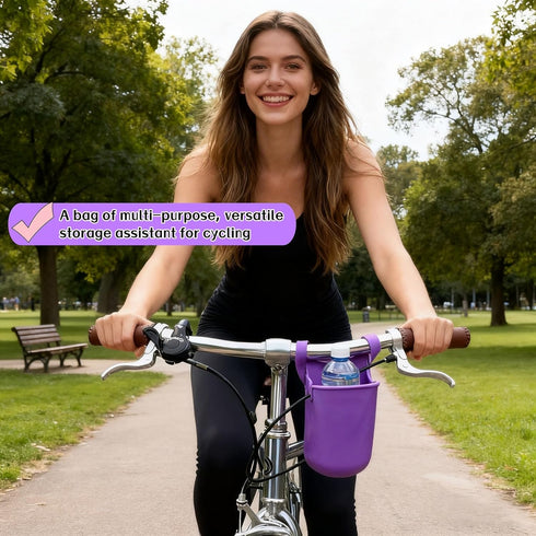 Universal Foldable Silicone Cup Holder Dual-Open Design fits Most Bottles&Cups.Leak-Proof, Food-Grade Silicone,Easy