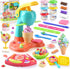 PLAY Clay Dough Set with Ice Cream Maker Machine/Noodle Maker/Banana Split Ice