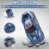 4-Pack Car Toys for 3-6 Year Old Boys and Girls, 7 Inch Friction Powered Pull Back Alloy Race Trucks Cars for Kids