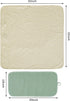 TRYISDICDVC 6Pcs Washcloths,32"x 32" Baby Muslin Hooded Bath Towels and Muslin Cotton Hooded Baby Towels for Newborn