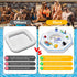 Lanathel Octagonal Inflatable Game Table with Waterproof Playing Cards, Inflatable Pool Bar Games for Adults, Floating