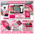 Playset Playset VOPOGLNE Cash Register Toy for Kids, Real Calculator Register, Pretend Play Store with Music, Scanner