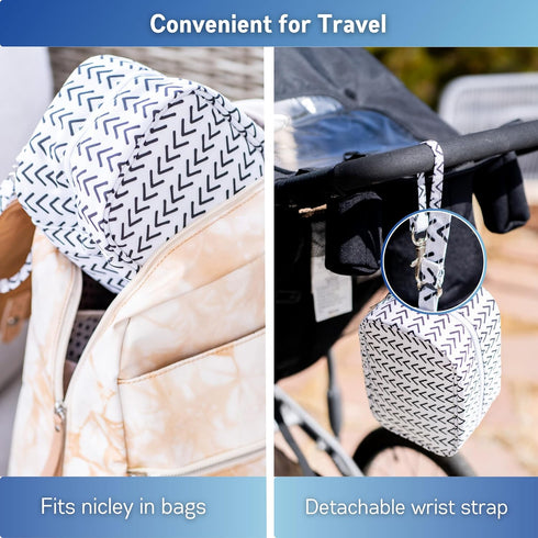 Jomaco Pack Breastmilk Cooler Bag with Ice - Insulated Breast Milk Cooler Travel Bag - Small Breastmilk Storage Bag