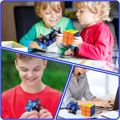 Luaxkpi 6-12 6 7 8 9 10 8-12 10-12 Toys for Boys Age Birthday Gifts for Year Old Boy Girls, Fidget Toys Infinity Cubes