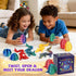 VivaNova 4 Pack 3D Printed Easter Dragon Eggs, Prefilled Easter Eggs with Articulated Mini Dragons Inside, Easter