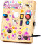 Joyreal Busy Board with 19 LED Lights and 10 Switches, Montessori Toys