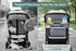 Stroller Caddy with Cup Holder Universal Waterproof Stroller Organizer with Cup Holder for Instant Access & Hands-Free