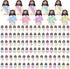 Bememo 100 Pcs Jesus Toys, Miniature Jesus Figurine for Easter Egg Stuffers, Classic Religious Gifts