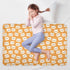 siphylline 52" 34" Orange Cute Polar Bears White Extra Large Resuable Potty Training Pee Pad Highly Absorbent Diaper