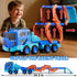 10-in-1 3-5 4-7, 9 3 4 5 6 7 8 IHAHA Toddler Foldable Carrier Space Truck Toys for Kids Boys Ages Long Race Track