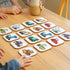1+ Felt Construction Matching Game for Toddlers Truck Memory Game & Flash Cards Soft and Safe for Ages Montessori