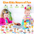 2 1 Sets 2-4-8, 3 8 Dough,2 oz in Color Dough for Kids Ages Kitchen Creations Ice Cream Pizza Maker Machine, Art Crafts