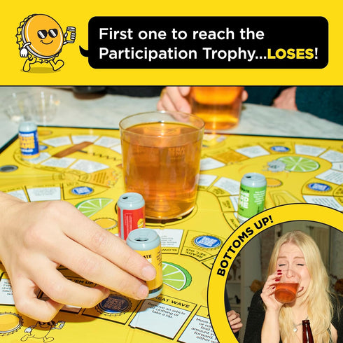 The Ultimate Pre-Game Board Game - Pool Party Games for Adults by Buzzed, Summer Party Fun